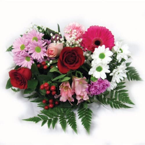 Bouquet d'amour (fleurs variées)