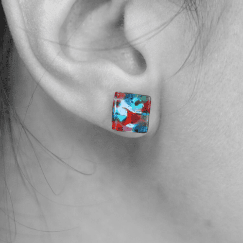 Boucles d'oreilles (motifs à l'oreille) par Créart