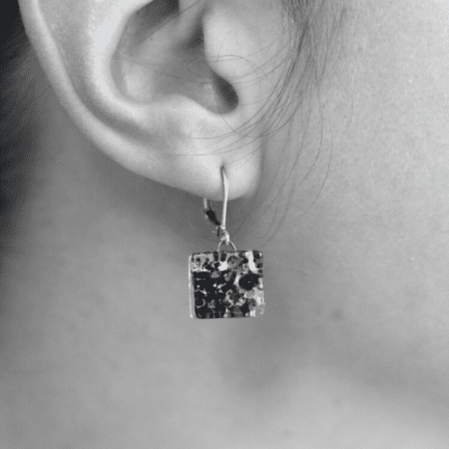 Boucles d'oreilles (motifs suspendues) par Créart